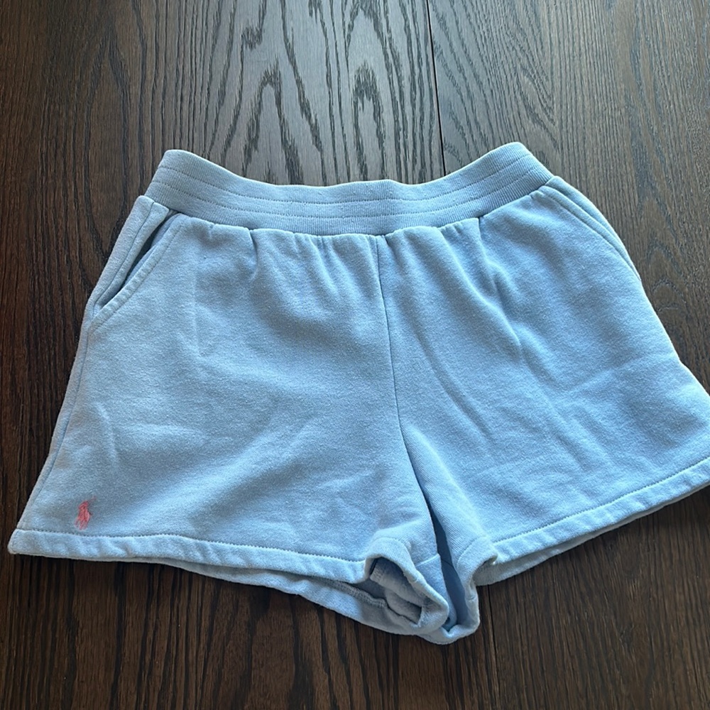 Brand new blue polo shorts